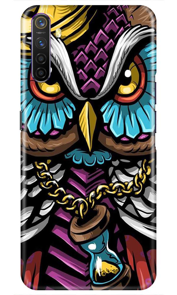 Owl Mobile Back Case for Realme X2  (Design - 359)