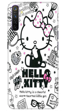 Hello Kitty Mobile Back Case for Realme X2  (Design - 361)