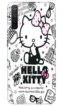 Hello Kitty Mobile Back Case for Realme XT  (Design - 361)