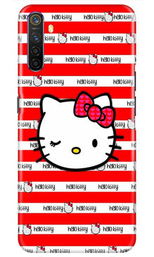 Hello Kitty Mobile Back Case for Realme X2  (Design - 364)