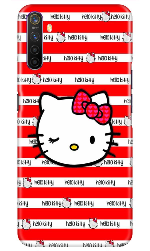 Hello Kitty Mobile Back Case for Realme XT  (Design - 364)