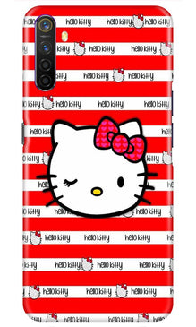 Hello Kitty Mobile Back Case for Realme XT  (Design - 364)
