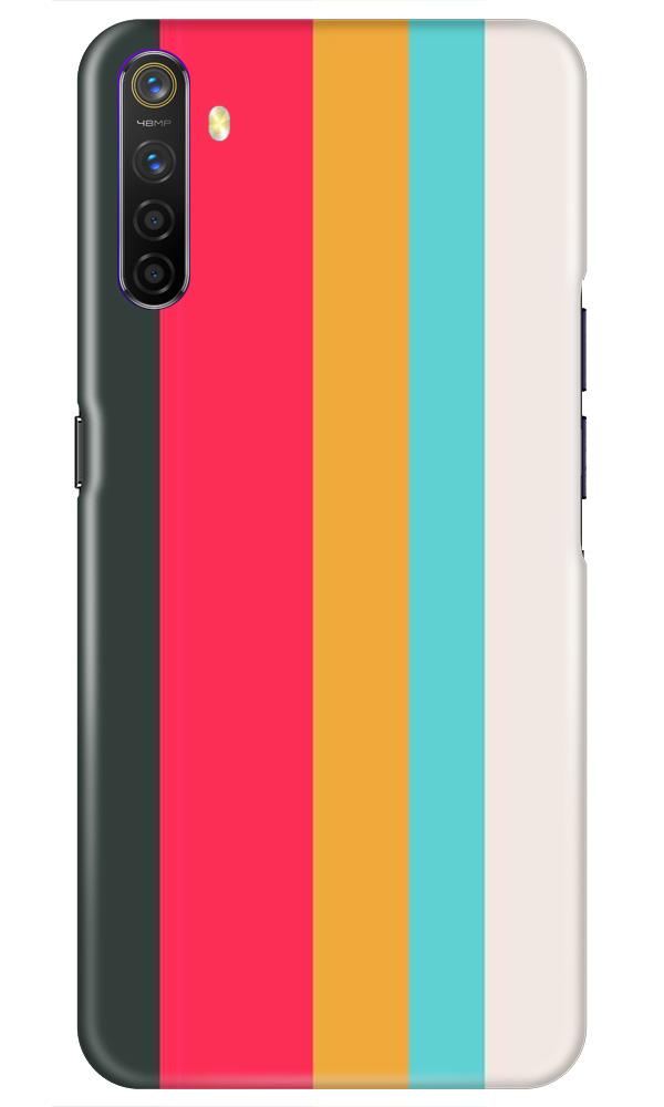 Color Pattern Mobile Back Case for Realme XT  (Design - 369)