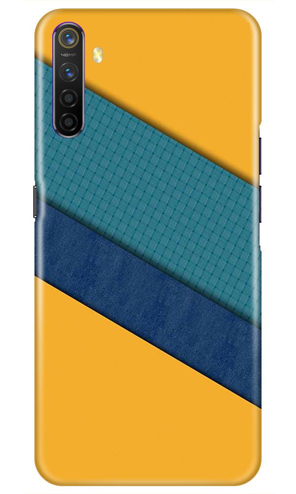 Diagonal Pattern Mobile Back Case for Realme X2  (Design - 370)