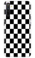 Black White Boxes Mobile Back Case for Realme XT  (Design - 372)