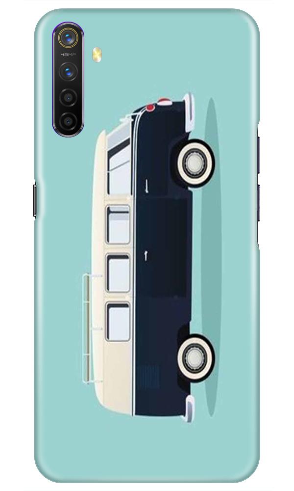 Travel Bus Mobile Back Case for Realme XT  (Design - 379)