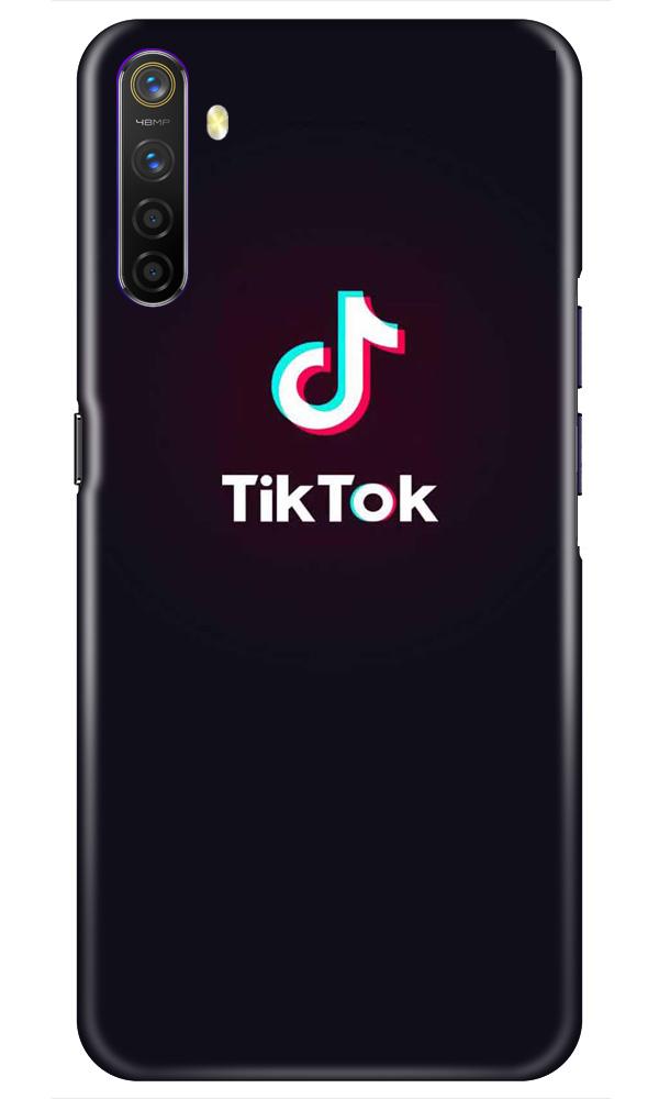 Tiktok Mobile Back Case for Realme XT  (Design - 396)