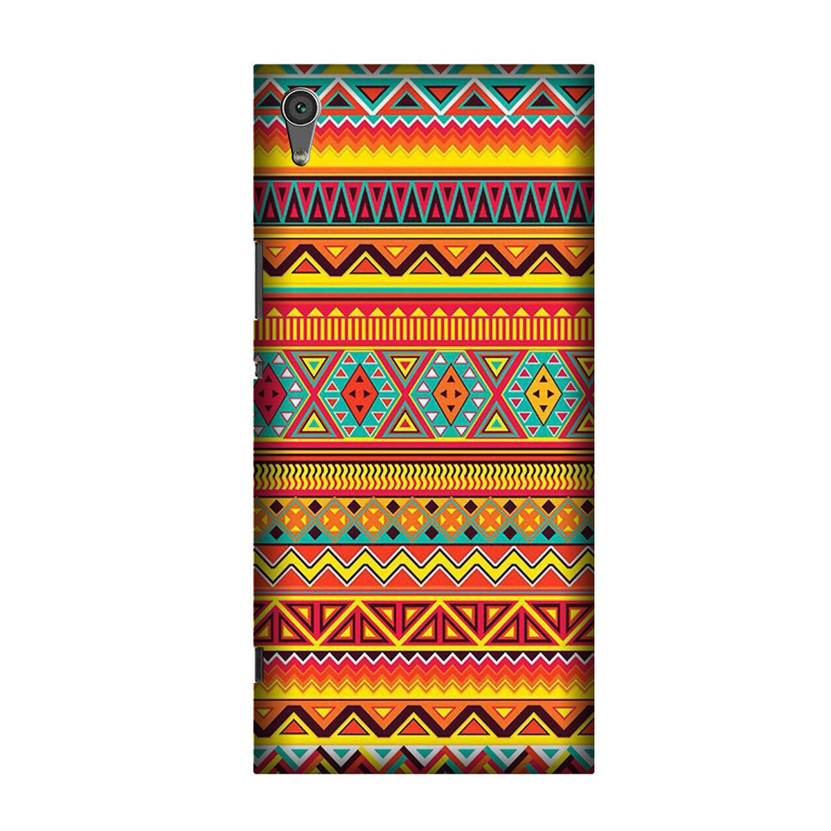 Zigzag line pattern Case for Sony XA1 Plus