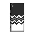 Black white Pattern2Case for Sony XA1