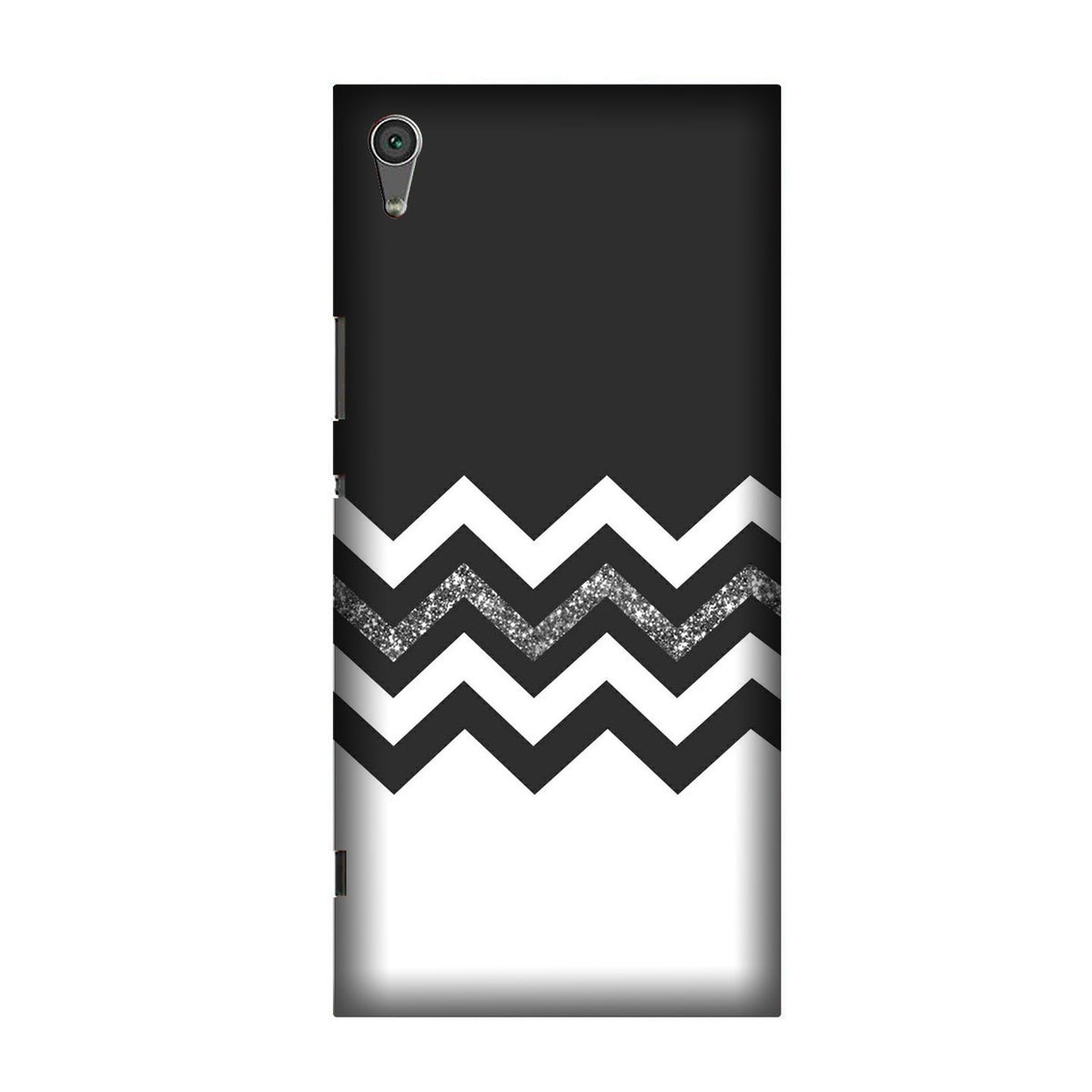 Black white Pattern2Case for Sony XA1