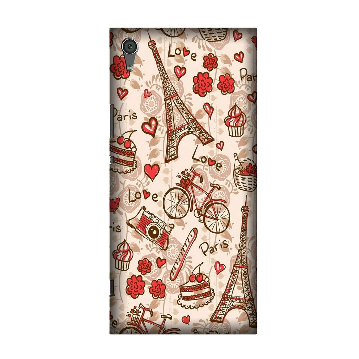 Love Paris Case for Sony XA1 Plus  (Design - 103)