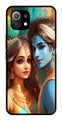 Lord Radha Krishna Metal Mobile Case for Xiaomi 11 Lite 5G   (Design No -01)