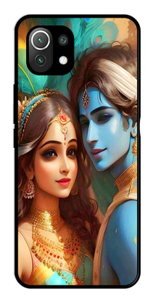 Lord Radha Krishna Metal Mobile Case for Xiaomi 11 Lite 5G
