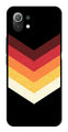 MultiColor Arrow Metal Mobile Case for Xiaomi 11 Lite 5G   (Design No -04)