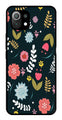 Floral Pattern2 Metal Mobile Case for Xiaomi 11 Lite 5G   (Design No -12)