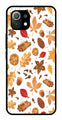 Autumn Leaf Metal Mobile Case for Xiaomi 11 Lite 5G   (Design No -19)