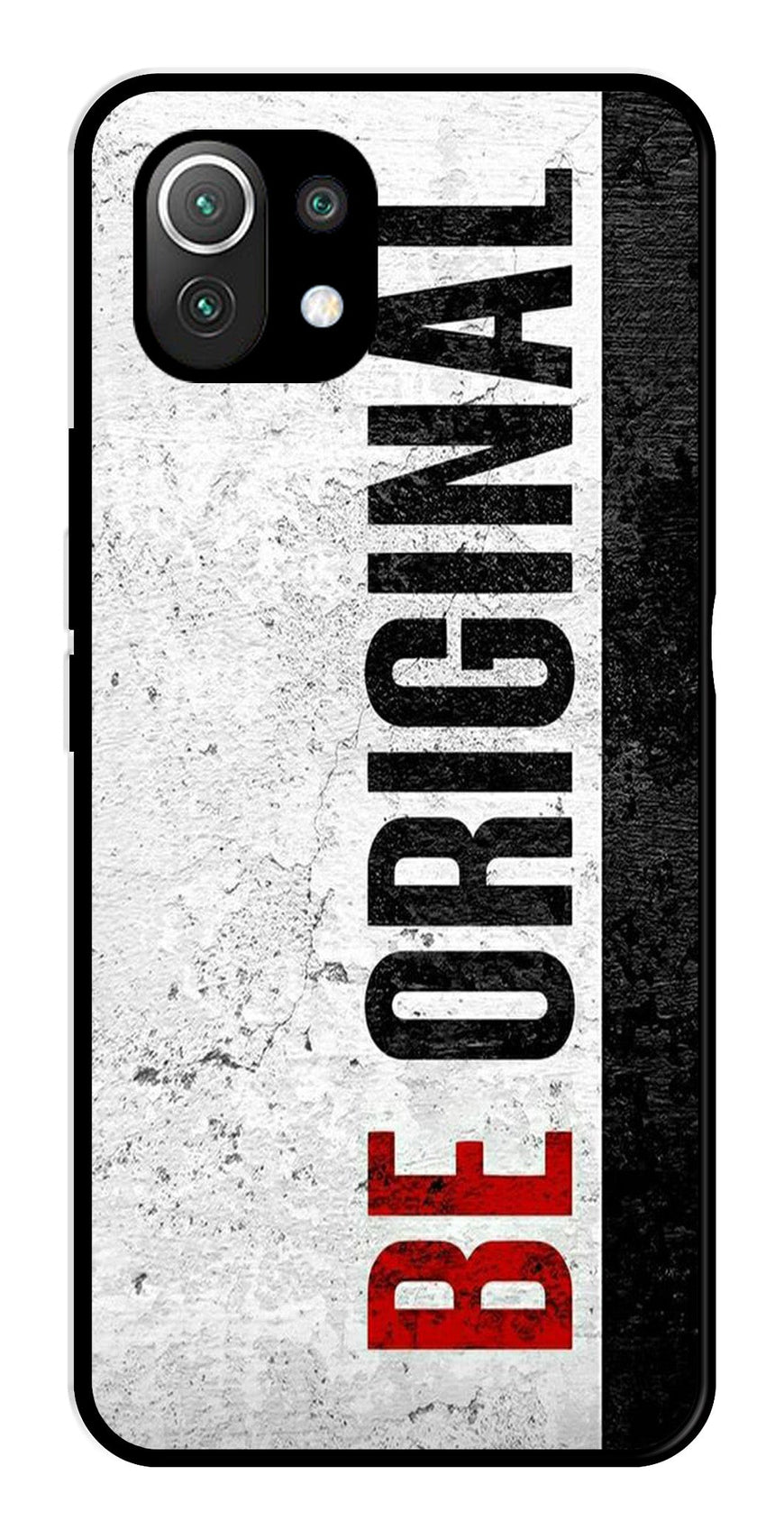 Be Original Metal Mobile Case for Xiaomi 11 Lite 5G   (Design No -38)