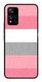 Pink Pattern Metal Mobile Case for Xiaomi 11i 5G   (Design No -23)