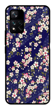 Flower Design Metal Mobile Case for Xiaomi 11i 5G