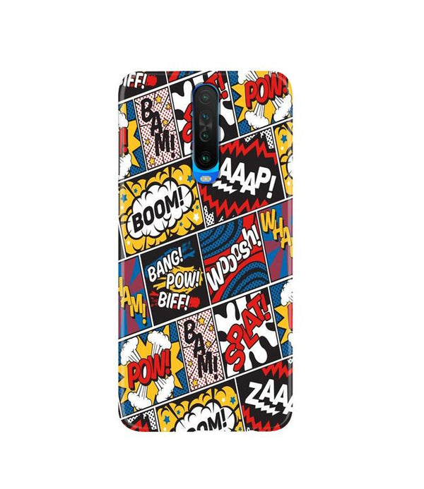Boom Mobile Back Case for Poco X2  (Design - 302)