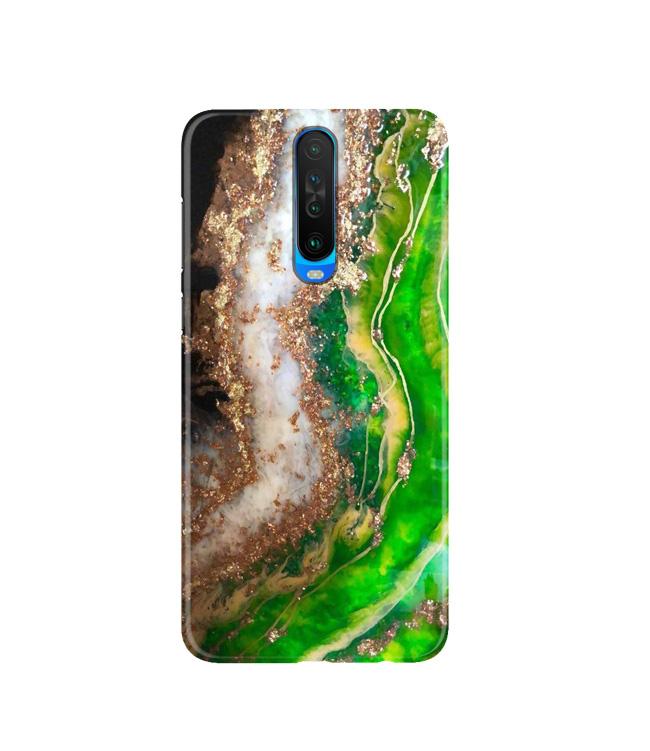 Marble Texture Mobile Back Case for Poco X2(Design - 307)