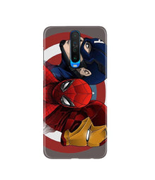 Superhero Mobile Back Case for Poco X2  (Design - 311)