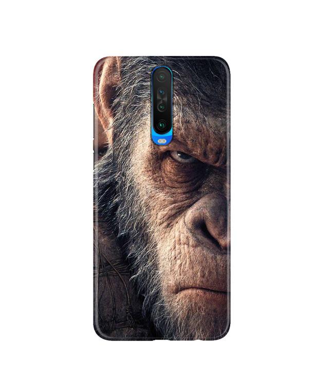Angry Ape Mobile Back Case for Poco X2(Design - 316)