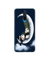Panda Moon Mobile Back Case for Poco X2  (Design - 318)
