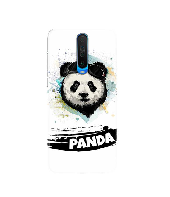 Panda Mobile Back Case for Poco X2(Design - 319)