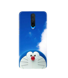 Doremon Mobile Back Case for Poco X2(Design - 326)