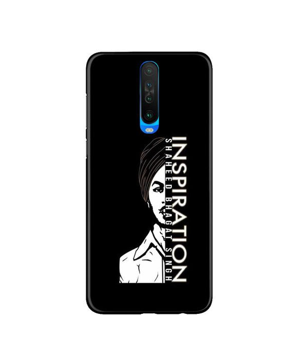 Bhagat Singh Mobile Back Case for Poco X2  (Design - 329)