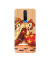 Chip n Dale Mobile Back Case for Poco X2  (Design - 335)