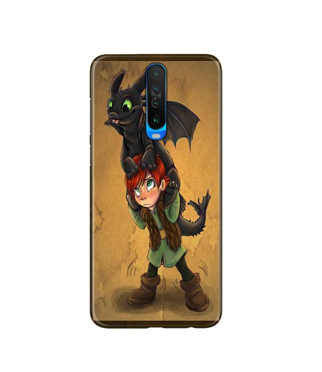 Dragon Mobile Back Case for Poco X2  (Design - 336)