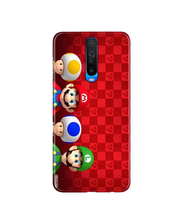 Mario Mobile Back Case for Poco X2  (Design - 337)