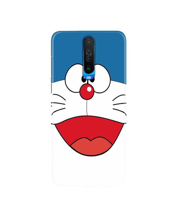 Doremon Mobile Back Case for Poco X2  (Design - 340)