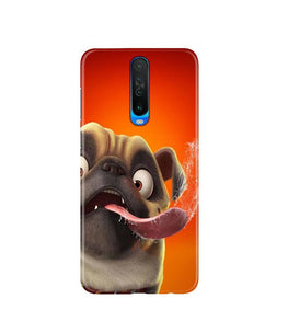 Dog Mobile Back Case for Poco X2(Design - 343)