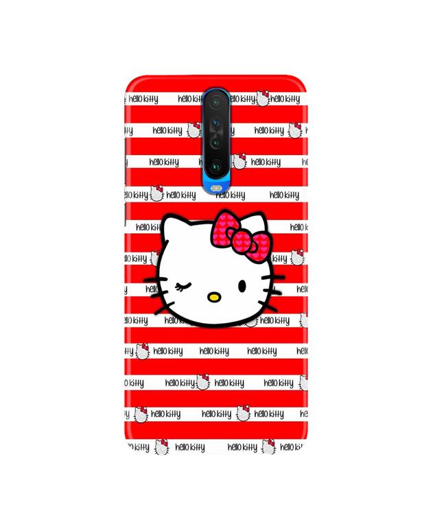 Hello Kitty Mobile Back Case for Poco X2  (Design - 364)