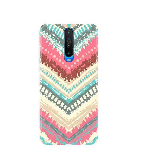 Pattern Mobile Back Case for Poco X2  (Design - 368)