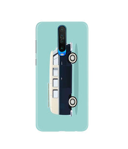 Travel Bus Mobile Back Case for Poco X2(Design - 379)