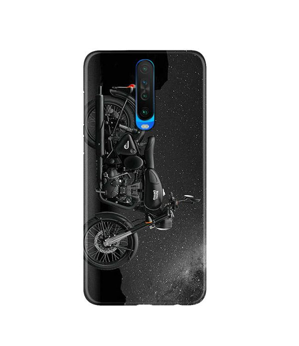 Royal Enfield Mobile Back Case for Poco X2  (Design - 381)
