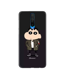 Shin Chan Mobile Back Case for Poco X2  (Design - 391)