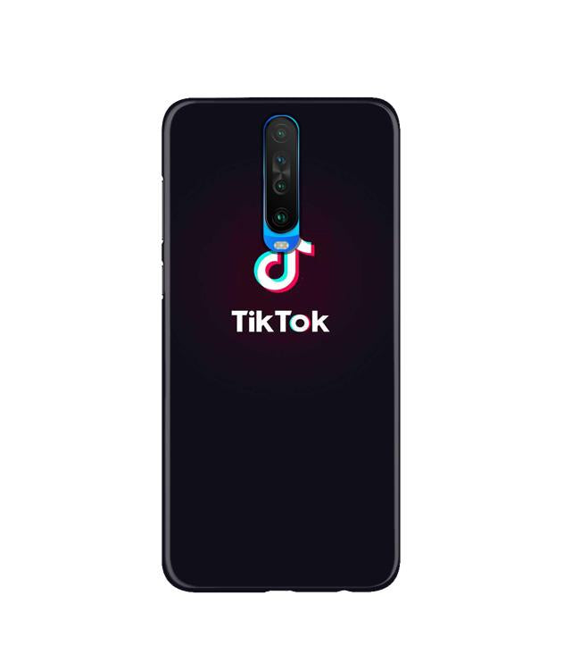Tiktok Mobile Back Case for Poco X2(Design - 396)