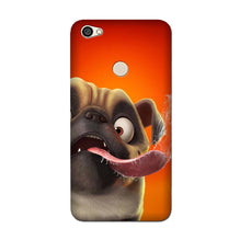Dog Mobile Back Case for Redmi Y1  (Design - 343)