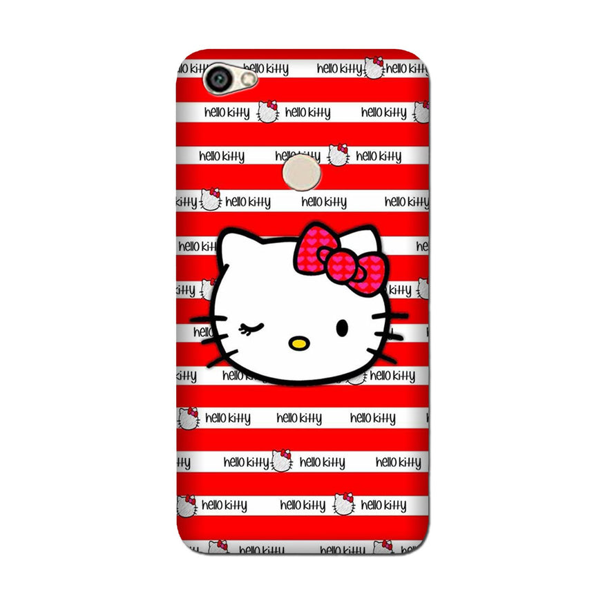 Hello Kitty Mobile Back Case for Redmi Y1  (Design - 364)