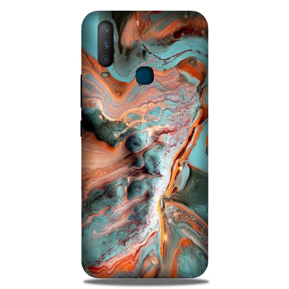 Marble Texture Mobile Back Case for Vivo Y15 (Design - 309)