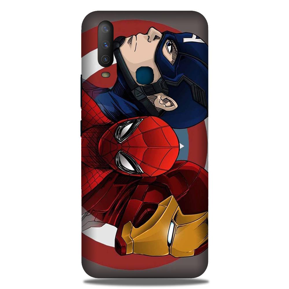 Superhero Mobile Back Case for Vivo U10 (Design - 311)