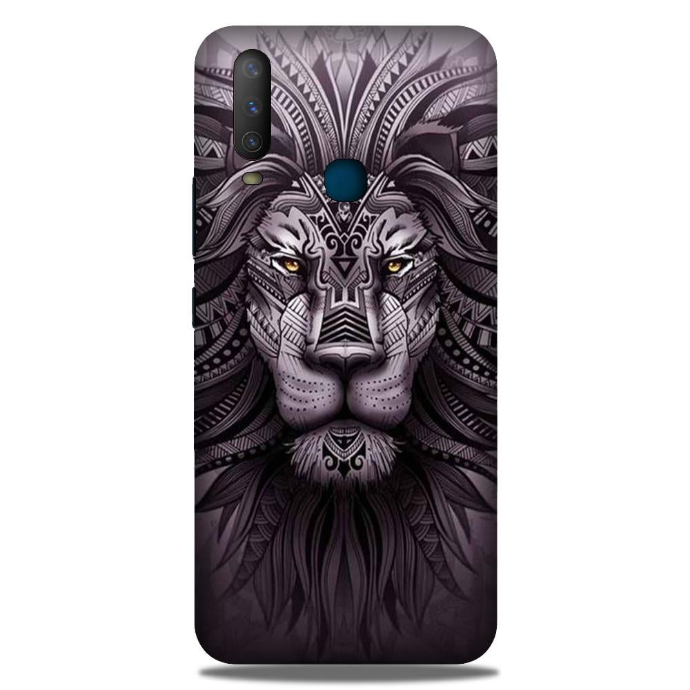 Lion Mobile Back Case for Vivo Y17 (Design - 315)