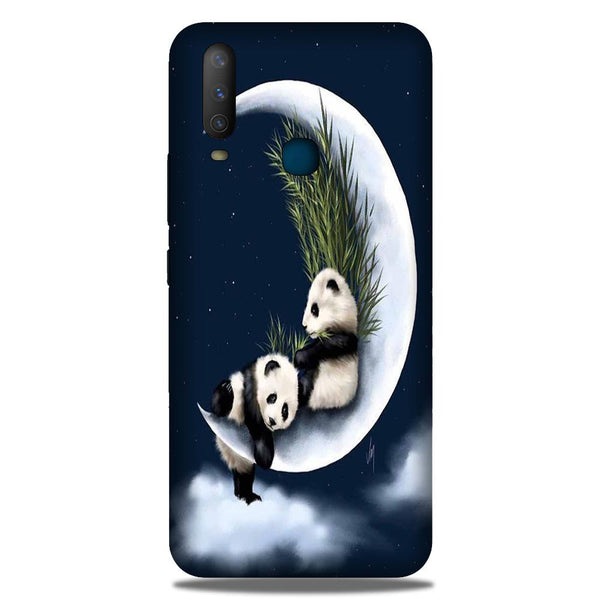 Panda Moon Mobile Back Case for Vivo Y12   (Design - 318)
