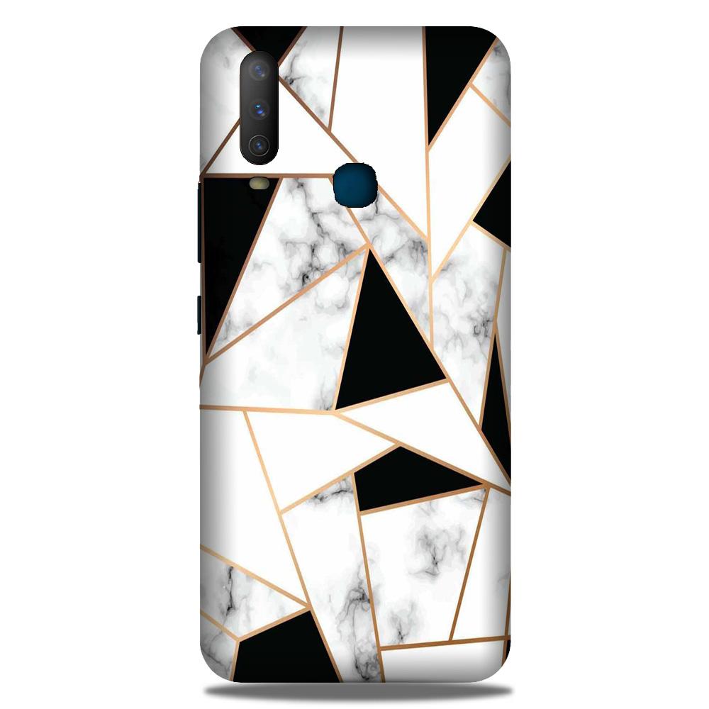 Marble Texture Mobile Back Case for Vivo Y12 (Design - 322)