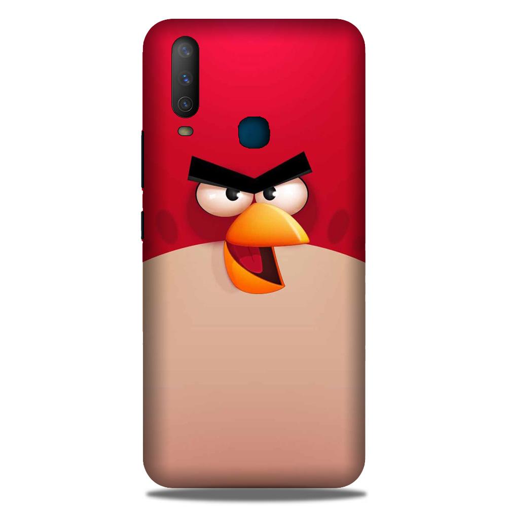 Angry Bird Red Mobile Back Case for Vivo Y17 (Design - 325)